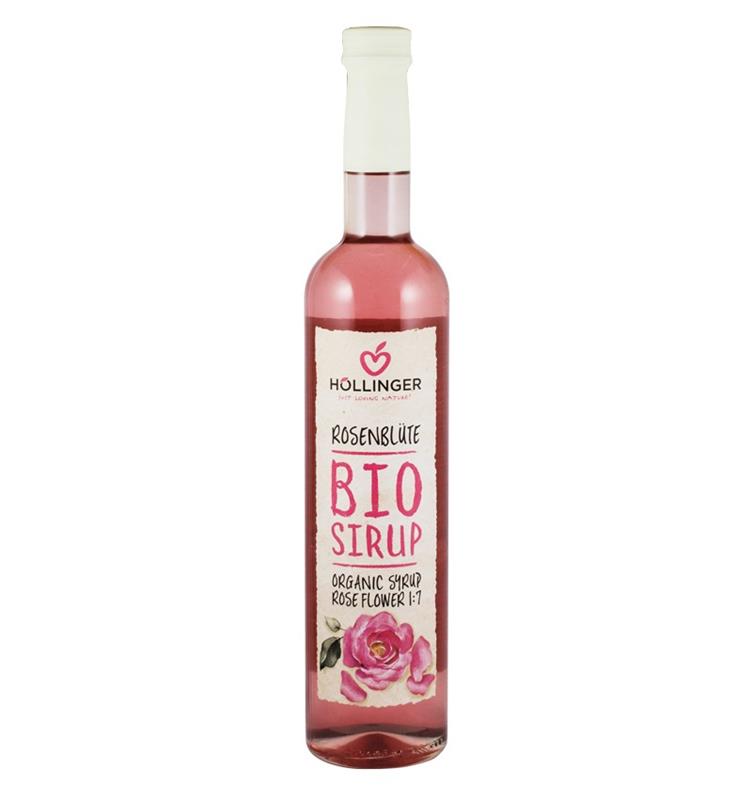 Sirop de Trandafiri Bio 500ml Hollinger