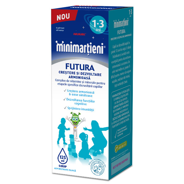 Sirop Minimartieni Futura 1-3 Ani 125ml Walmark