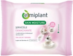 Skin Moisture Servetele Demachiante TUS Elmiplant 25buc