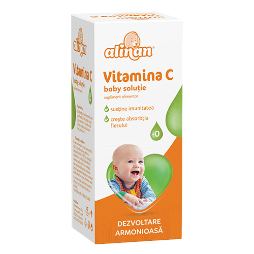 Solutie Alinan Vitamina C Kids 20ml Fiterman