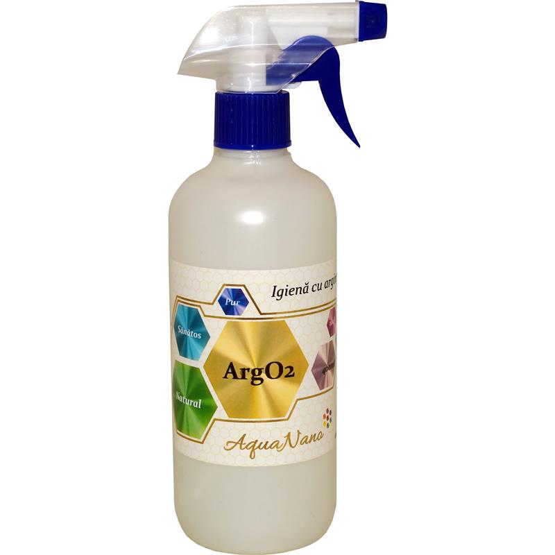 Solutie Antibacteriana cu Argint si Oxigen Activ ArgO2 400ml Aghoras