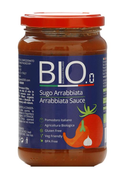 Sos Arrabiata Bio 340 grame Bio.0