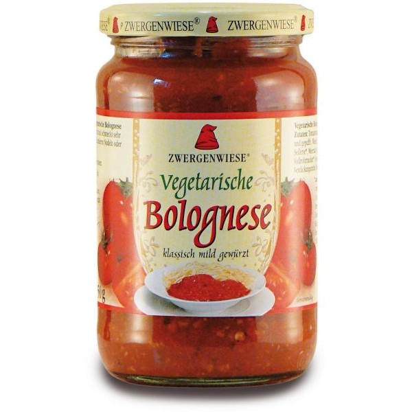 Sos Bio Bolognese Vegetarian Zwergenwiese 340gr