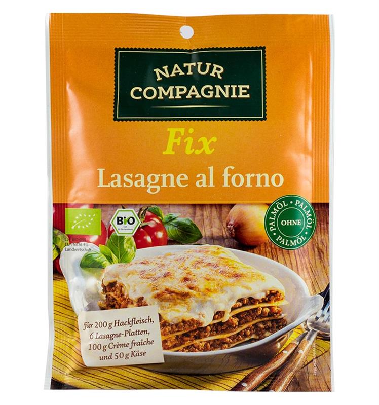 Sos Bio pentru Lasagna la Cuptor Natur Compagnie 40gr
