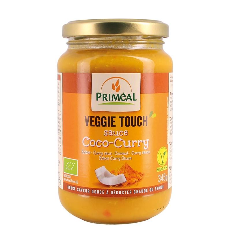 Sos cu Curry si Cocos Bio Veggie Touch 345gr Primeal