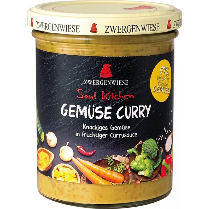 Sos cu Legume si Curry Fara Gluten Bio 370 grame Zwergenwiese