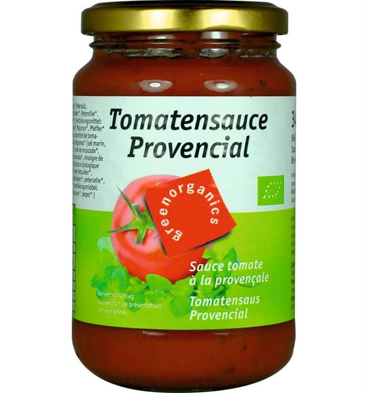 Sos de Tomate Bio cu Sos de Verdeturi Provence Green Organics 340gr