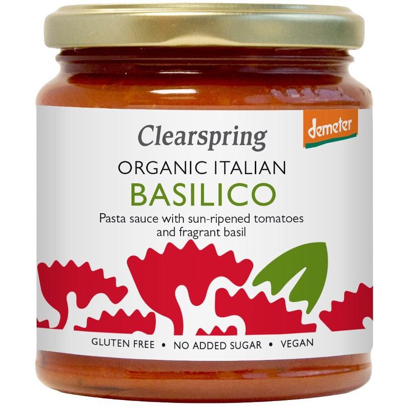Sos pentru Paste Basilico Eco Demeter 300gr Clearspring