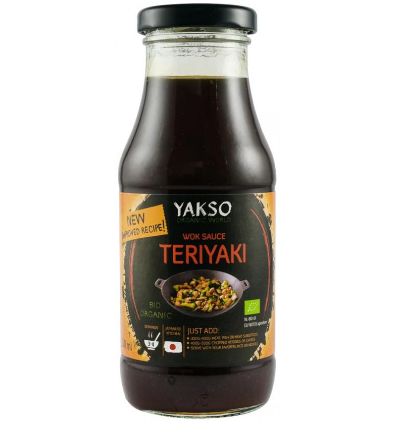 Sos pentru Wok Teriyaki Eco 240 mililitri Yakso