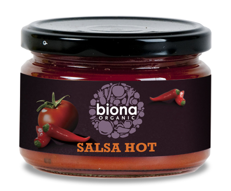 Sos Salsa Dip Hot Bio Biona 220gr