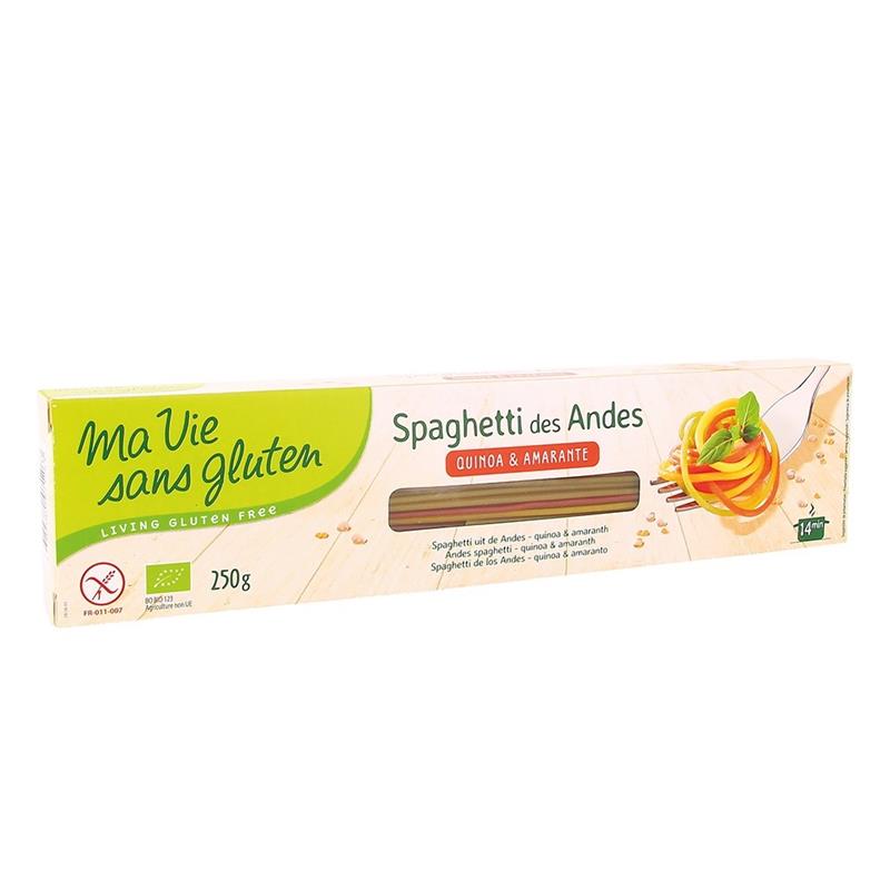 Spaghete Anzi 3 Culori Bio Ma Vie Sans Gluten 250gr