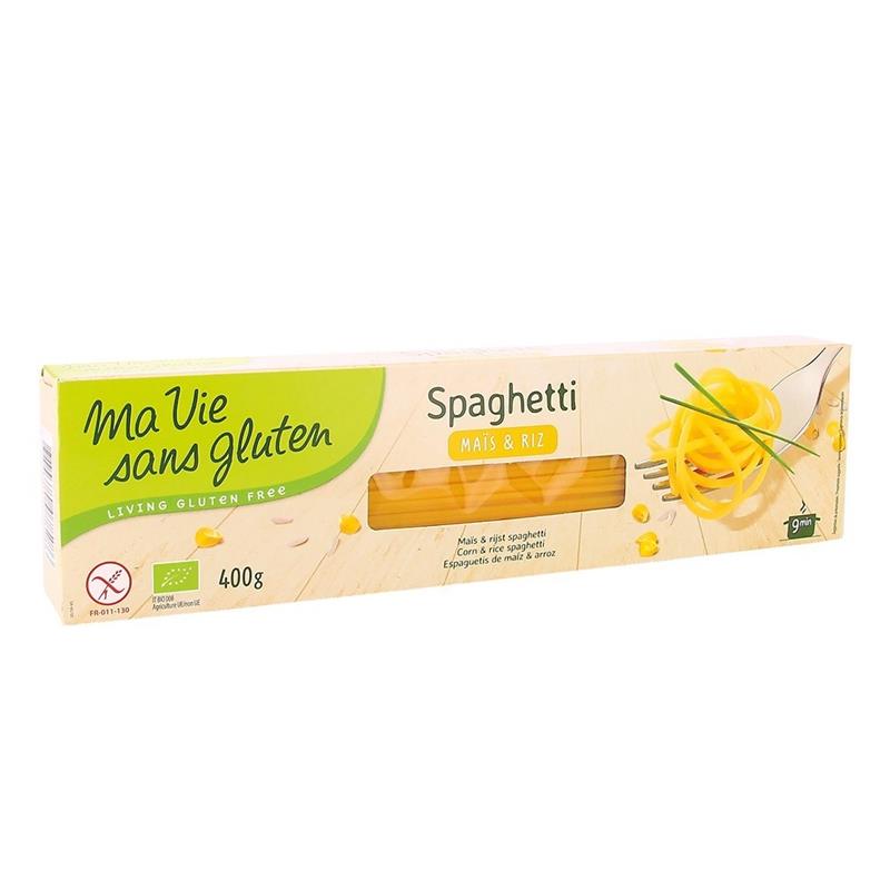 Spaghetti Bio din Porumb si Orez Fara Gluten Ma Vie Sans Gluten 400gr