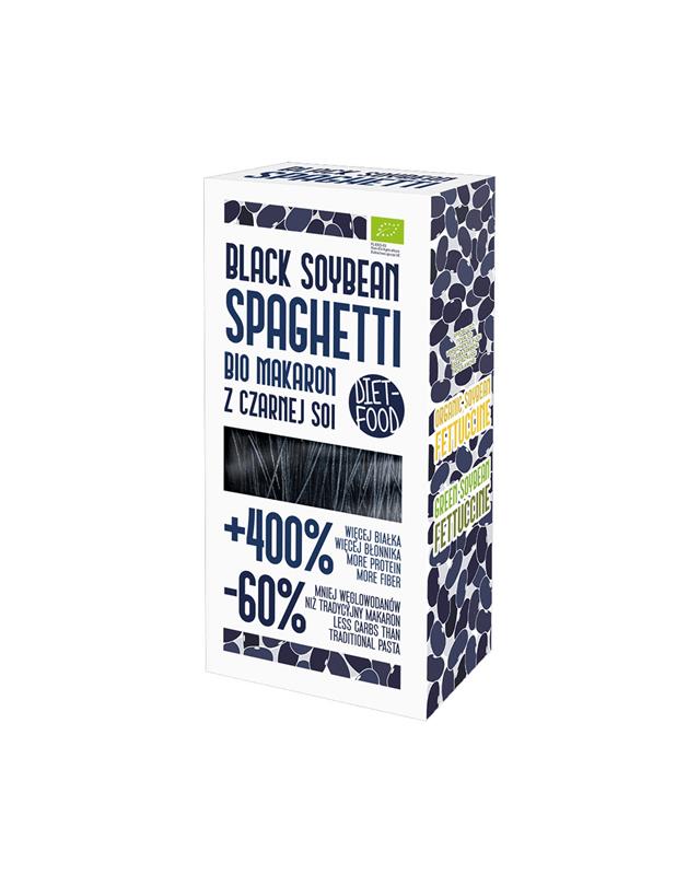 Spaghetti Bio din Soia Neagra Diet Food 200gr
