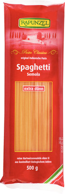 Spaghetti Bio Subtiri Semola Rapunzel 500gr