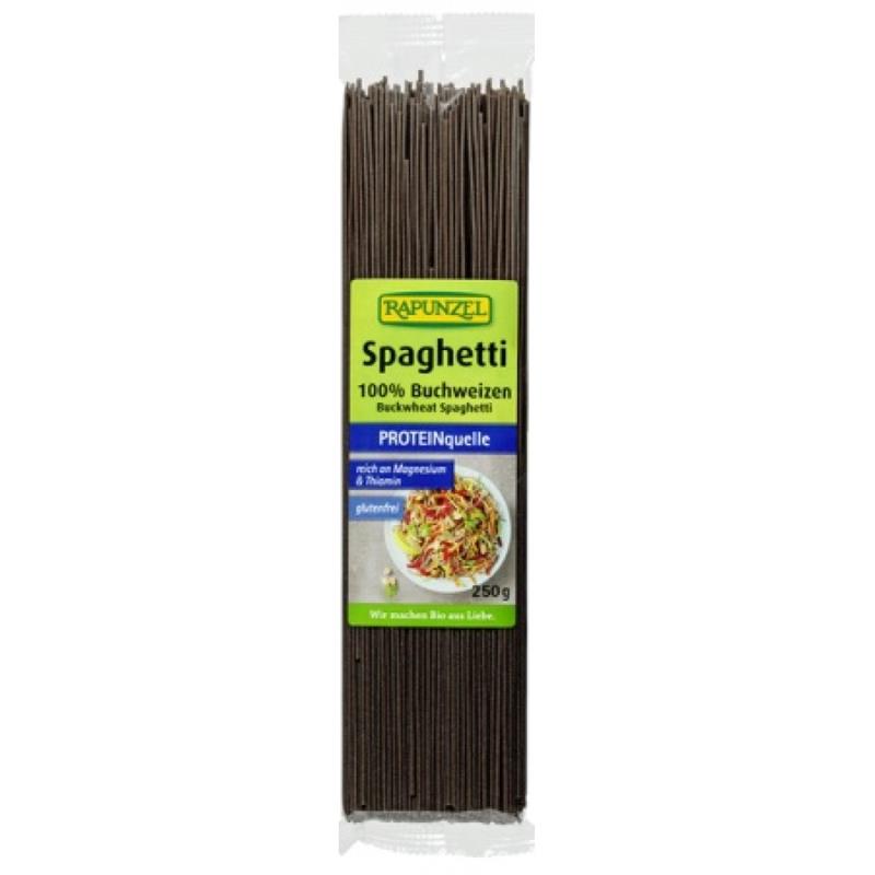 Spaghetti din Hrisca Integrala Fara Gluten Bio 250 grame Rapunzel