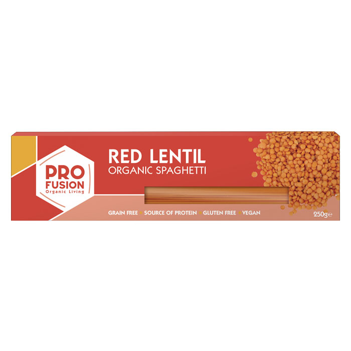 Spaghetti din Linte Rosie Bio 250 grame Profusion