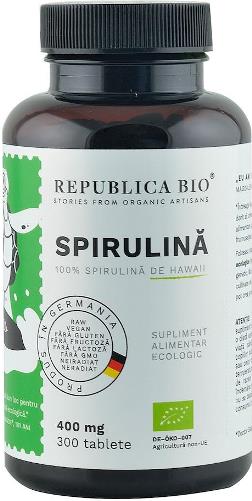 Spirulina Bio Republica Bio 300tbl