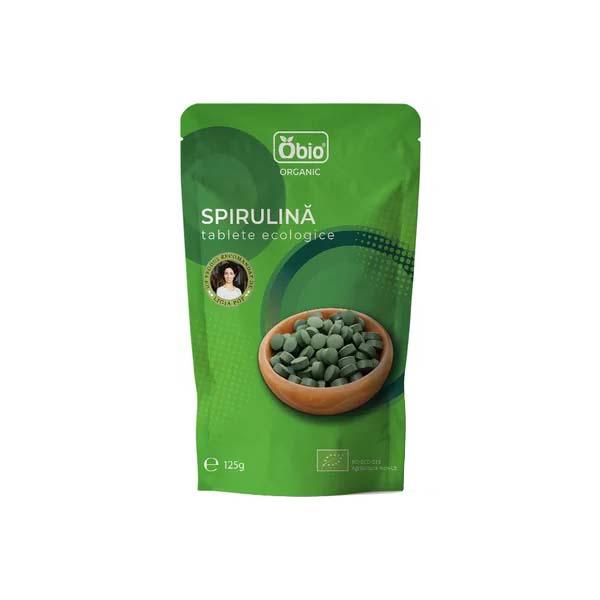 Spirulina Tablete Bio Obio 125gr (250buc)