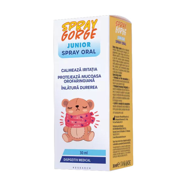 Spray Oral Junior Gorge 30 mililitri NaturPharma