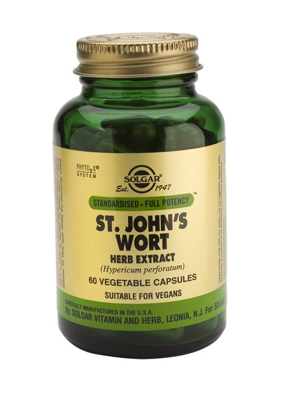St. John's Wort Herb Extract 60 capsule Solgar
