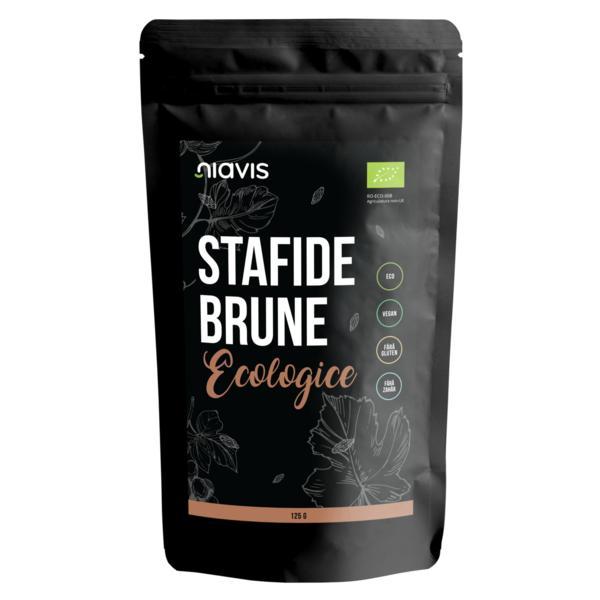 Stafide Brune Bio 125 grame Niavis