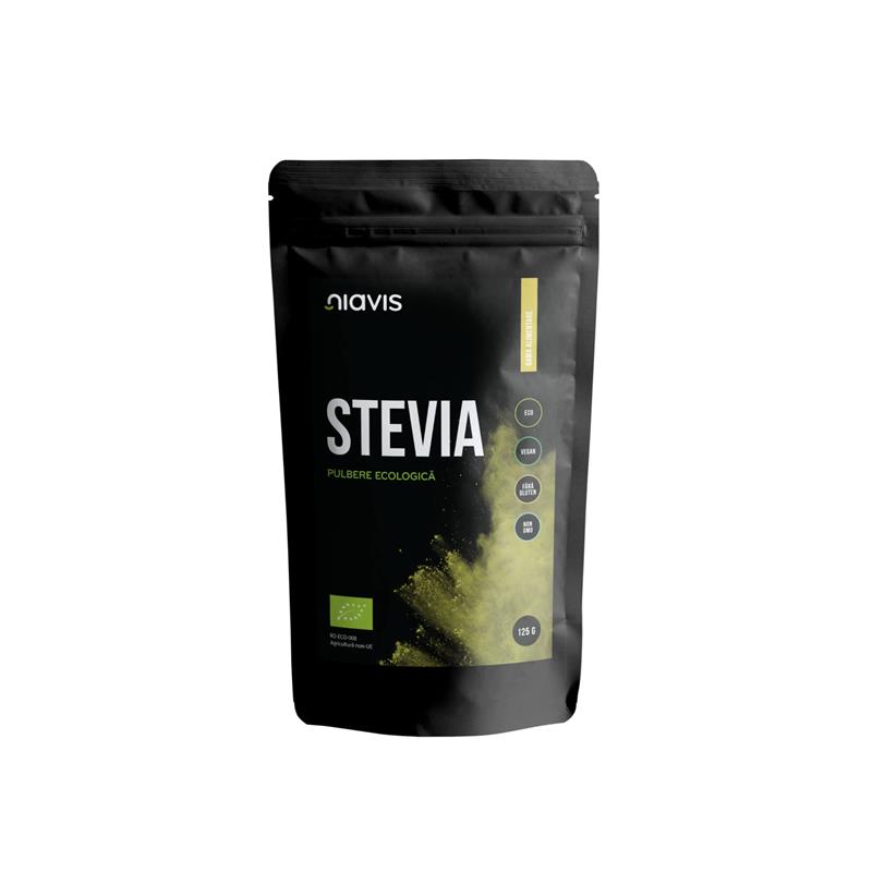 Stevia Pulbere Bio 125 grame Niavis