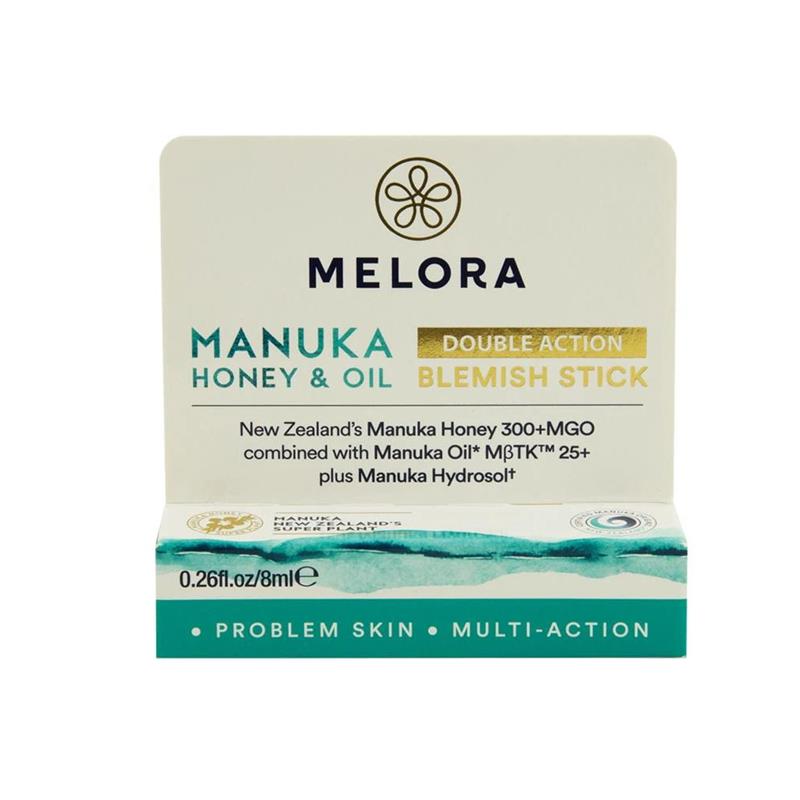 Stick Anti-Imperfectiuni cu Miere de Manuka MGO 300+ si Ulei de Manuka MBTK 25+ Melora 8ml New Zealand