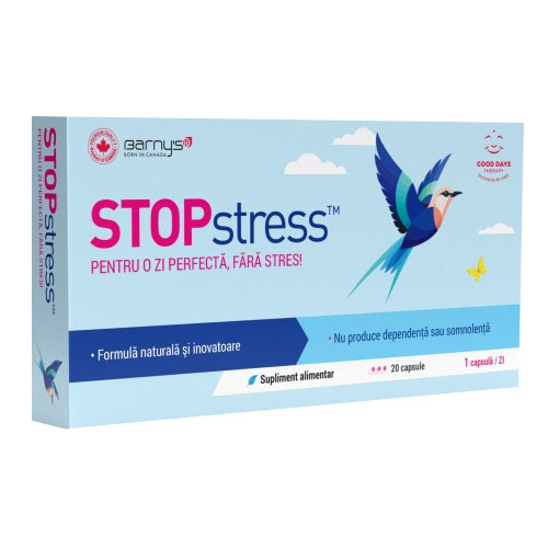 Stopstress Barny's 20 capsule Good Days Therapy