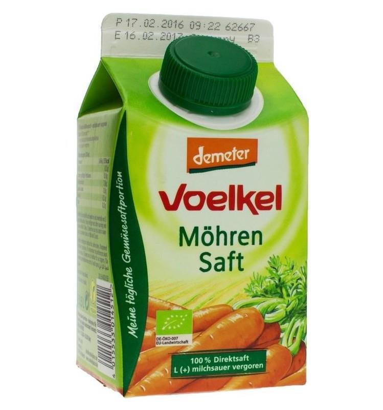 Suc Bio de Morcovi Lactofermentat Voelkel 500ml