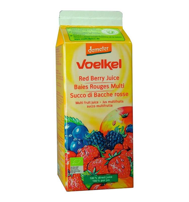 Suc Bio din Fructe de Padure Multifruct Voelkel 750ml