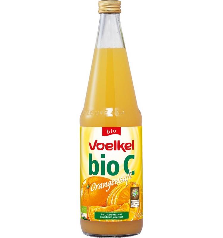 Suc Bio din Portocale Fairtrade Voelkel 700ml