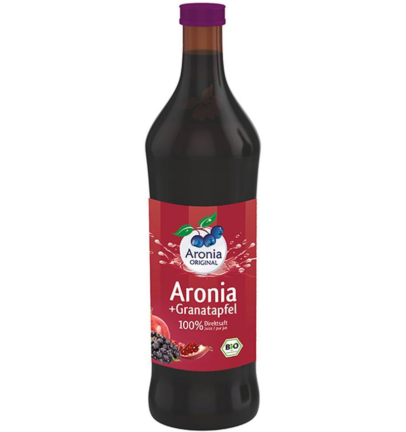 Suc Bio Pur de Aronia cu Rodie Pronat 700ml