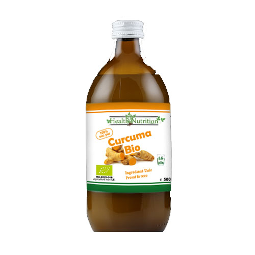 Suc de Curcuma Bio 100% Pur 500ml Health Nutrition