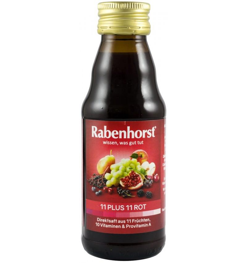 Suc de Fructe 11 Plus 11 Rosu 125 mililitri Haus Rabenhorst