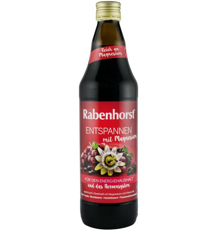 Suc de Fructe Relaxare cu Magneziu 750 mililitri Rabenhorst