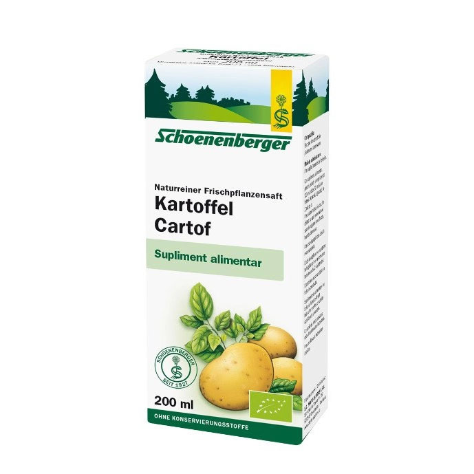 Suc Pur de Cartof Bio Schoenenberger 200ml
