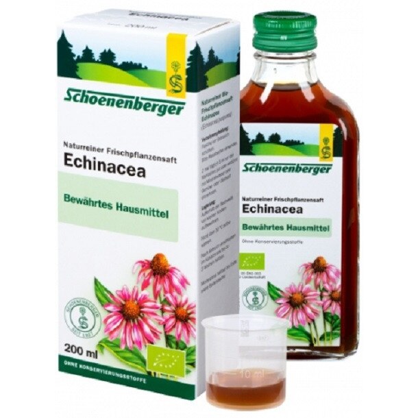 Suc Pur de Echinaceea Bio Schoenenberger 200ml