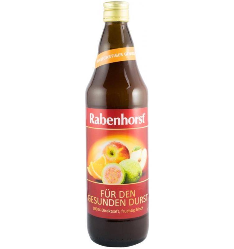 Suc Pur de Mere, Portocale si Guave 750ml Haus Rabenhorst