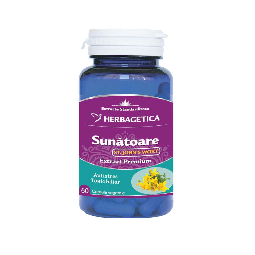 Sunatoare St. John's Wort 60 capsule Herbagetica