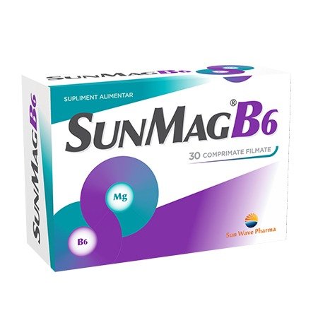 SunMag B6 30 comprimate Sun Wave Pharma
