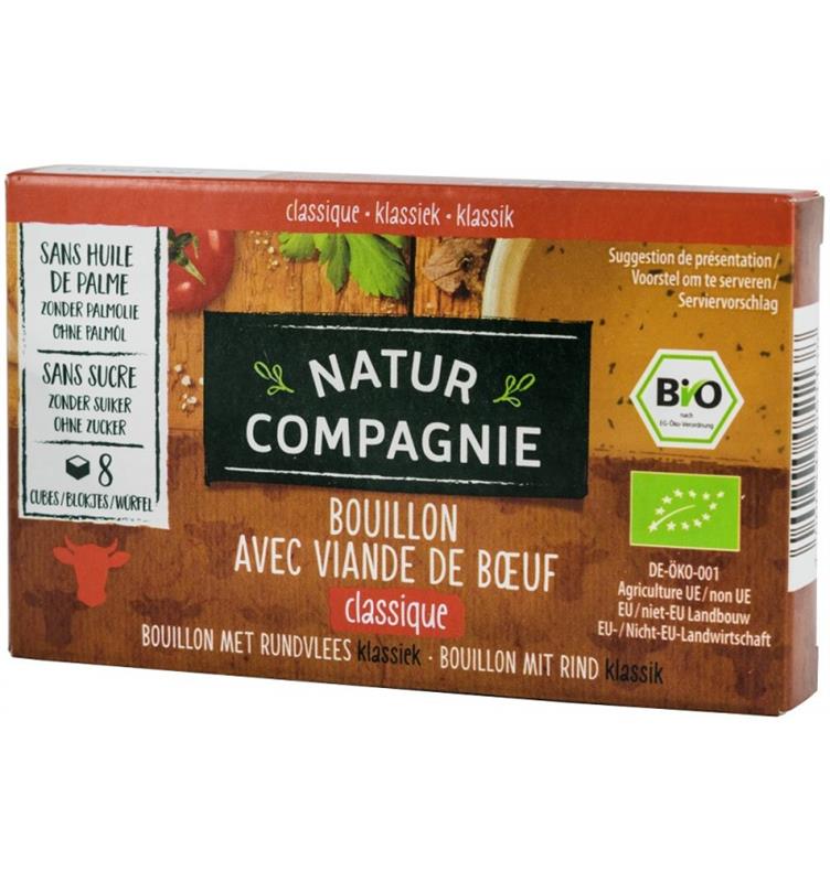 Supa Bio cu Carne de Vita Natur Compagnie 96gr