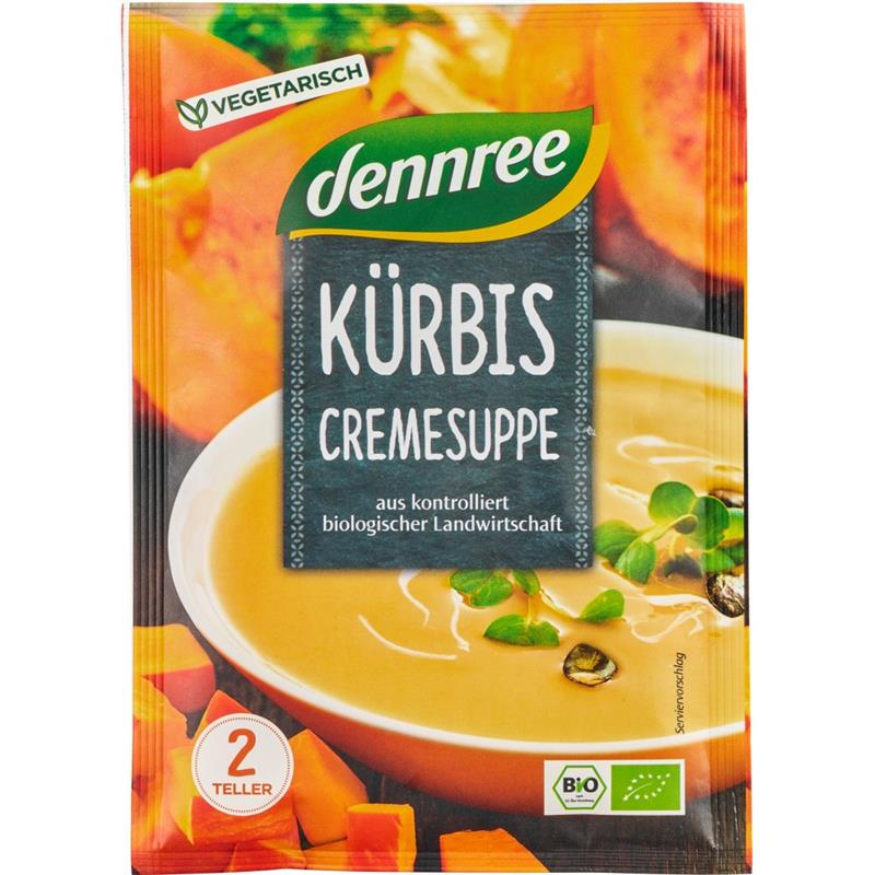 Supa Crema de Dovleac Bio 40 grame Dennree