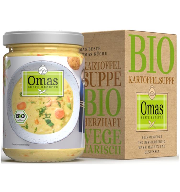Supa de Cartofi Bio 350 grame Omas