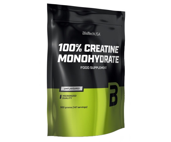 Supliment Alimentar 100% Creatine Monohydrate 500gr punga Bio Tech SUA