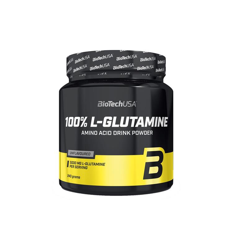 Supliment Alimentar 100% L-Glutamine 240gr Bio Tech USA