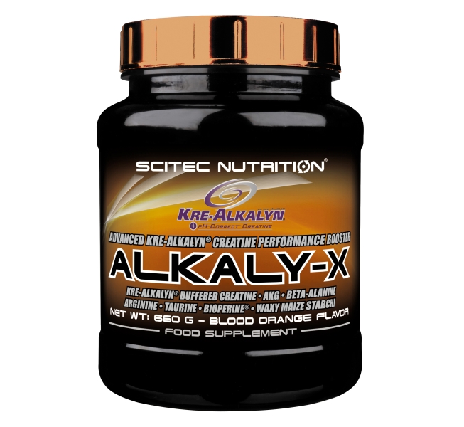 Supliment Alimentar Alkaly X Aroma Portocale Rosii 660 grame Scitec Nutrition