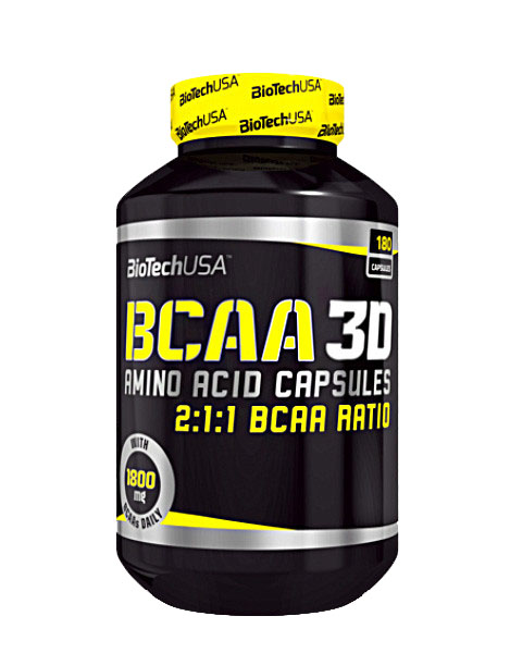Supliment Alimentar BCAA 3D 180cps Bio Tech USA