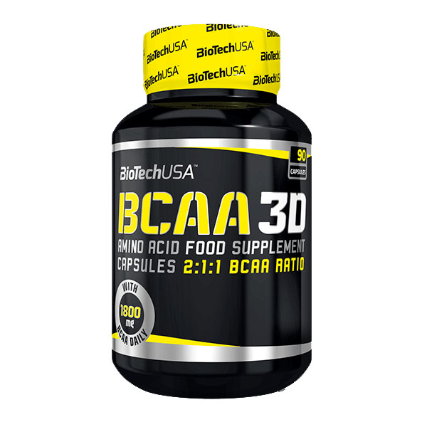 Supliment Alimentar BCAA 3D 90cps Bio Tech USA
