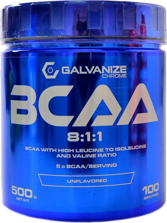 Supliment Alimentar BCAA 8:1:1 Fara Aroma 500 grame Galvanize Nutrition