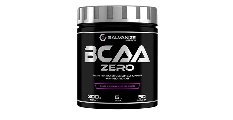 Supliment Alimentar BCAA Zero Fara Aroma 300 grame Galvanize Nutrition